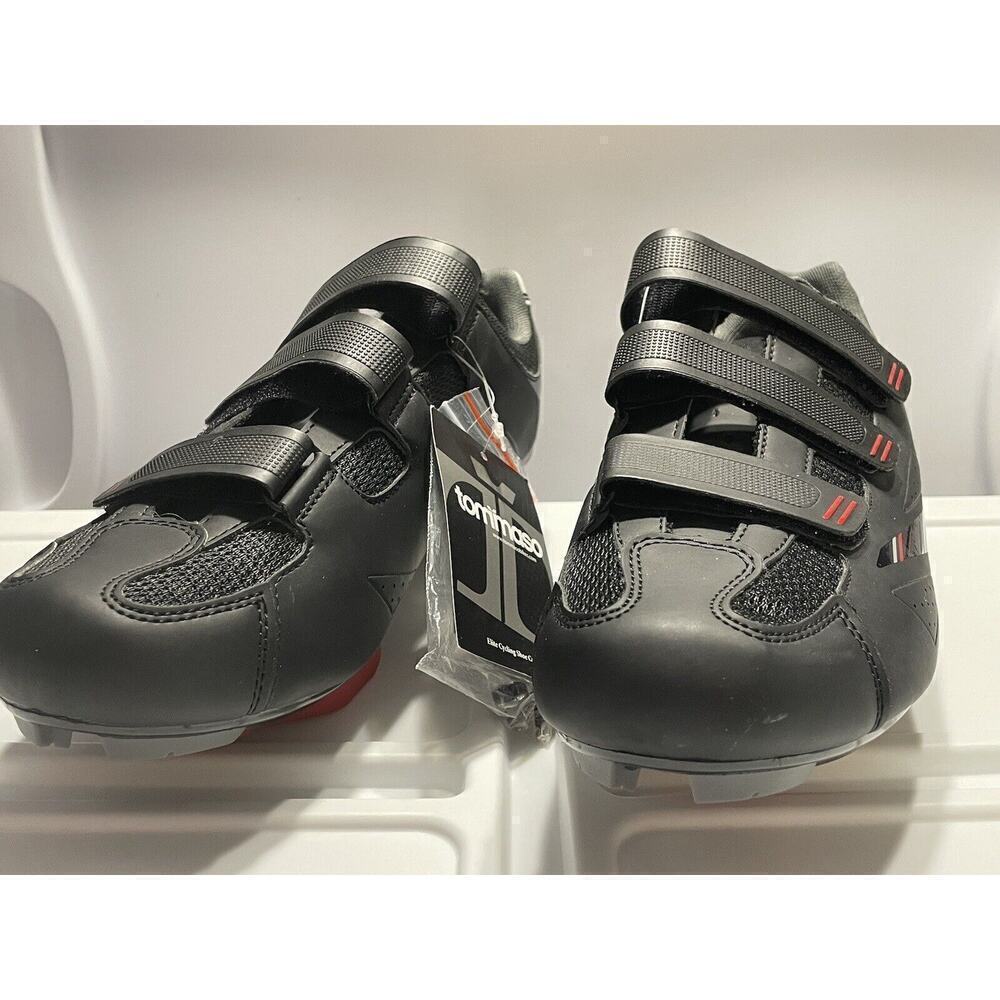 TOMMASO STRADA 100 CLEAT COMPATIBLE ROAD and INDOOR CYCLING SHOES SZ 45-11.5 Men